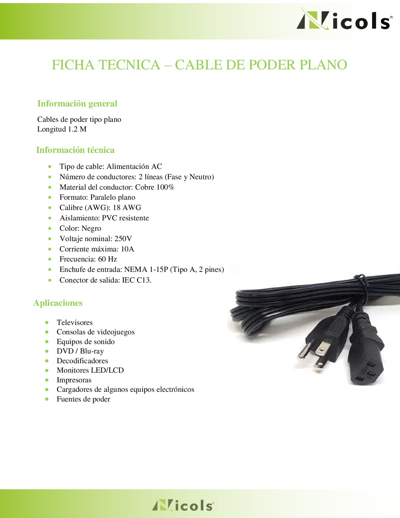 Cargadores y Poder