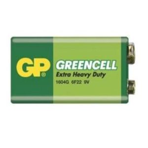 PILA DE 9V EN CARBÓN