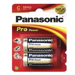 PILA ALCALINA PANASONIC TIPO C