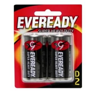 PILAS EVEREADY TIPO D CARBON
