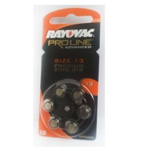 PILA AUDIFONO 13 RAYOVAC