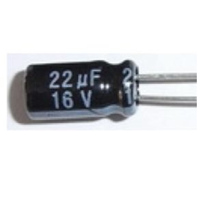 FILTRO ELECTROLITICO 22uf/16V