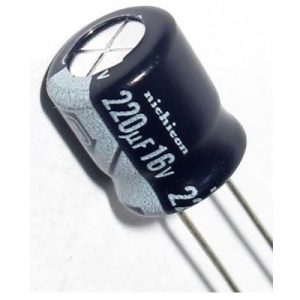 FILTRO ELECTROLITICO 220uf/16V