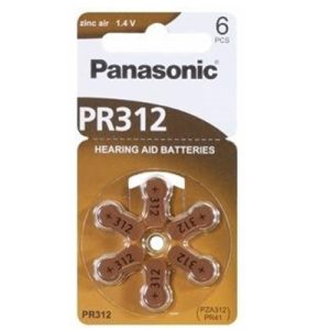 PILA AUDIFONO 312 PANASONIC