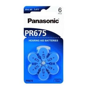 PILA AUDIFONO 675 PANASONIC
