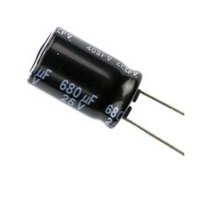 FILTRO ELECTROLITICO 680uf/25V