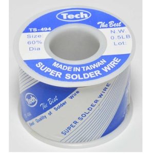 SOLDADURA ESTAÑO 1/2 LIBRA TECH