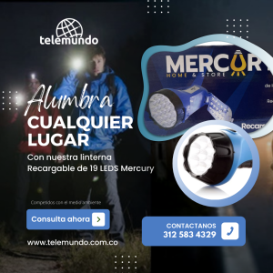 LINTERNA RECARGABLE MERCURY
